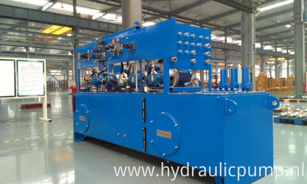 CNC gantry milling hydraulic system